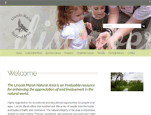 Tablet Screenshot of lincolnmarsh.org